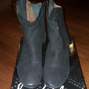 Sam Edelman Black Leather Boots